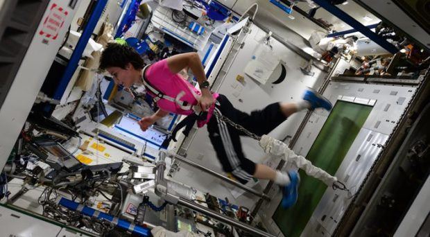 How astronauts stay fit