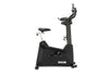 Spirit XBU55 ENT Upright Bike with Touch Console side view.