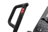 Spirit XE 395 ENT Elliptical Trainer. A close up image of the incline control button on the left hand handle bar.