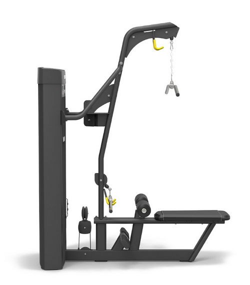 Spirit 43 Pin Select Seated Lat Pulldown/Seated Row side view