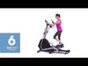 Video of a female working out on the Horizon Andes 3 cross trainer.  Fitness Options, Online Gym Equipment Supplier and Nottinghamshire Showroom