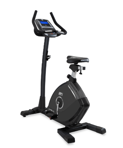 BH TFB LCD Light Commercial Upright Bike main image shot from the left hand side.