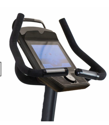 BH TFB Multimedia Light Commercial Upright Bike console and handle bars