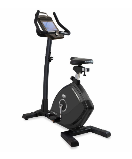 BH TFB Multimedia Light Commercial Upright Bike main image shot from the left hand side.
