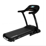 Bodytone Active Run LED treadmill viewed from right to left at an angle.