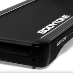 Close up of Bodytone DT21+ Treadmill LED running belt from rear of treadmill