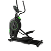 Image of green and black Bodytone EVOE4 Elliptical Crosstrainer angled from left to right