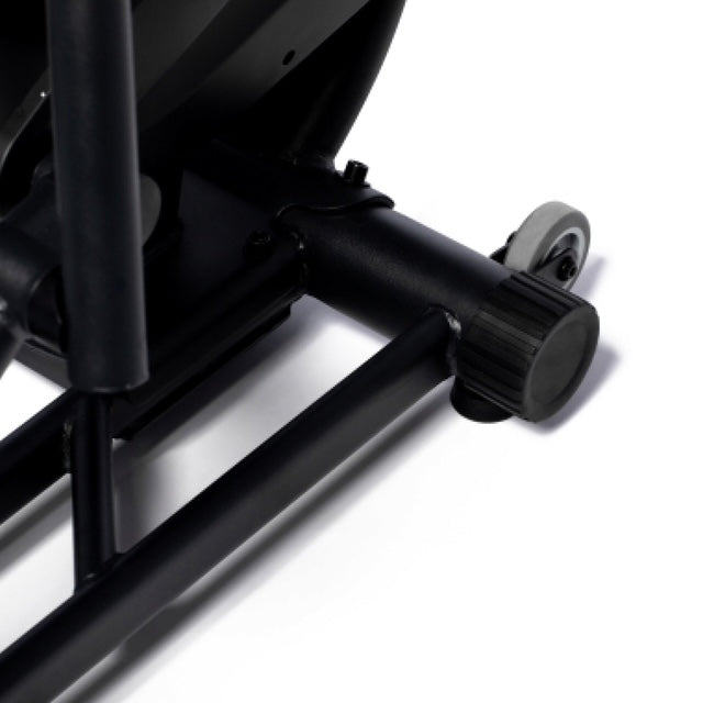  Bodytone EVOE4 Elliptical Crosstrainer close up of transport wheels.