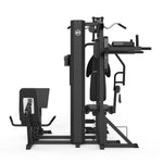 Bodytone EVOM4 Light Commercial Multi Gym rear view against white background
