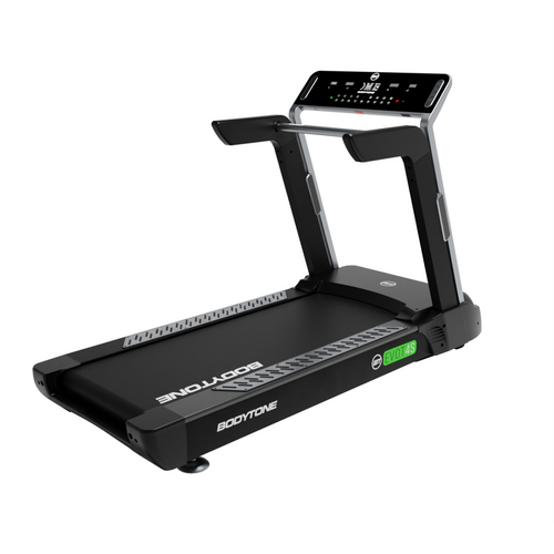 Bodytone EVOT4S light commercial treadmill main image viewed from an angle against a white background