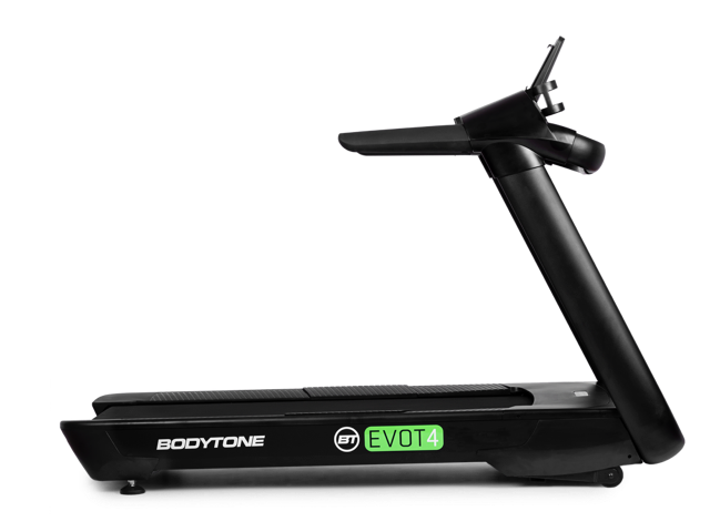 Bodytone EVOT4 Light Commercial treadmill side view on a white background