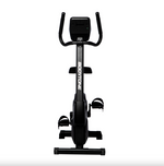 Bodytone EVOU4 light commercial upright exercise bike viewed from the rear against white background
