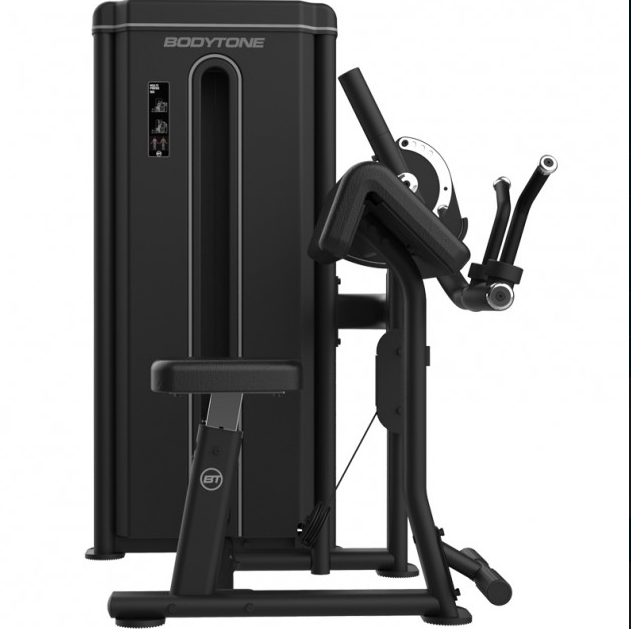 Bodytone Light Commercial Dual Bicep and Tricep station side view against a white background