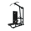 Bodytone Light Commercial Dual Leg Curl/Extension front view at an angle against a white backround.