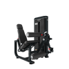 Bodytone Light Commercial Dual Leg Curl and Leg Extension machine front view at an angle on a white background