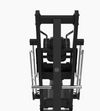 Bodytone Light Commercial Dual Leg Press and Hack Squat seen from rear against a white background