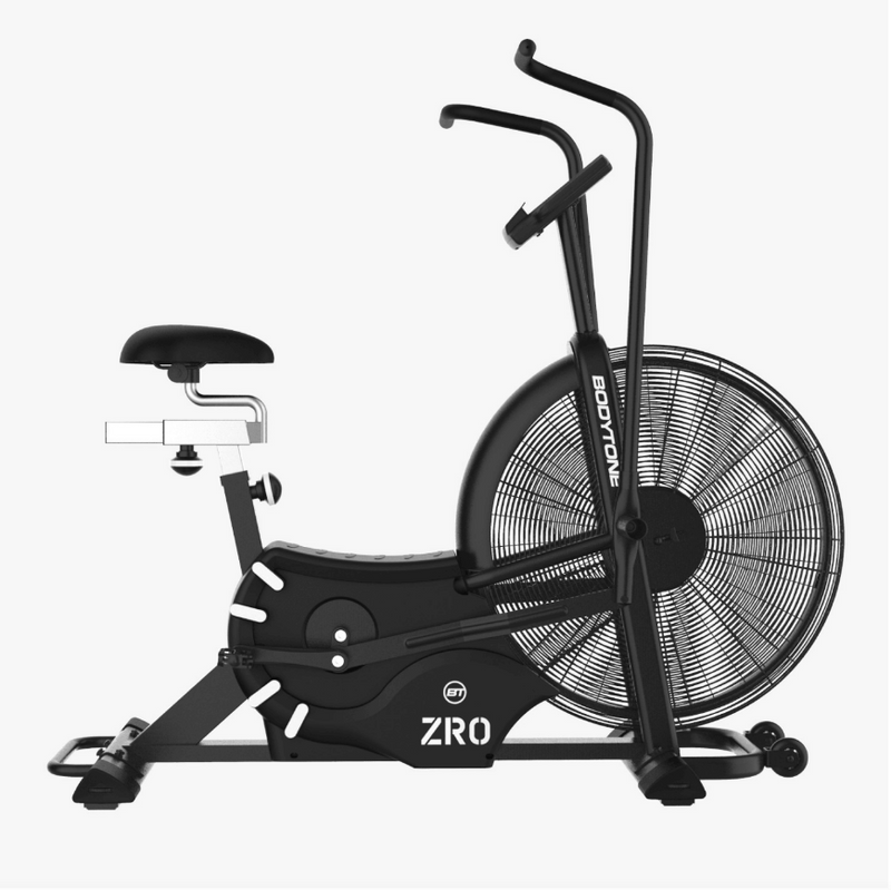 Bodytone ZROBv1 Light Commercial Air Bike side view on a white background