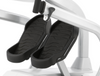 Dyaco Medical Physical Therapy Recumbent Stepper 4.0S close up of foot pedals.
