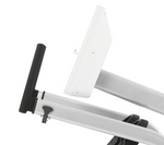 Dyaco Medical Physical Therapy Recumbent Stepper 4.0S close up of adjustable handle bars.