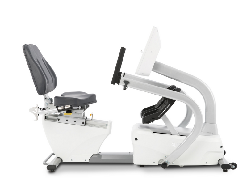 Dyaco Medical Physical Therapy Recumbent Stepper 4.0S side view.