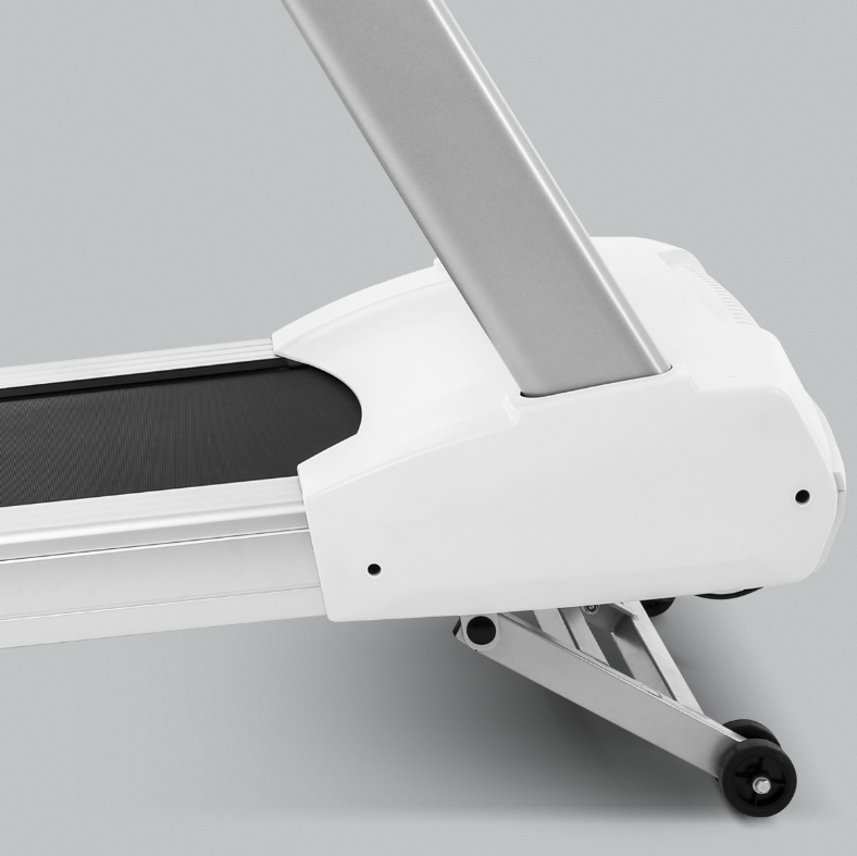 Dyaco Medical Physical Therapy Treadmill 4.0T with front elevated.