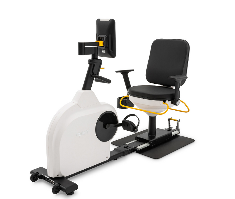 Dyaco Medical Rehabilitation Recumbent Bike 8.5R front view