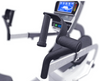 Dyaco Medical Rehabilitation Recumbent Seated Stepper 7.0S close up of rotating handles.