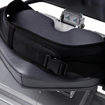 Dyaco Medical Rehabilitation Recumbent Seated Stepper 7.5S close up of seat.