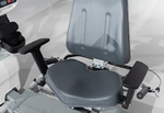Dyaco Medical Rehabilitation Recumbent Seated Stepper 7.5S close up of seat.