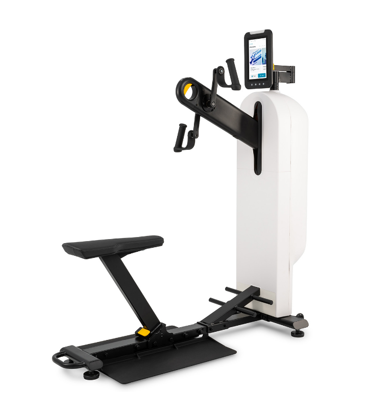 Dyaco Medical Rehabilitation UBE Upper Body Ergometer 5.5UE side angled view.