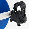 Dyaco Medical Rehabilitation Upright Bike 7.0U close up of pedal.