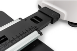 Dyaco Medical rehabilitation Recumbent Seat Stepper 8.5S close up of horizontal seat adjustment.