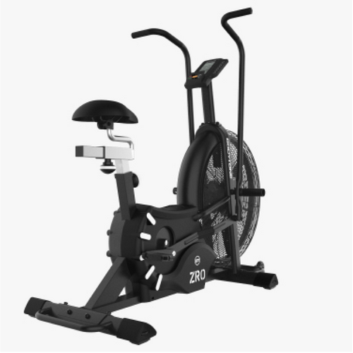 Main image of Bodytone ZROBv1 Light Commercial Air Bike viewed at an angle from the rear on a white background.