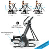 Nordic Track Freestrider Trainer. Four seperate images showing the versatility of the Freestrider, using it as a treadmill, elliptical and stepper.