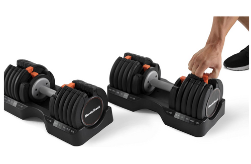 Nordic Track Select A Weight with hand adjusting weight