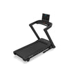 NordicTrack T Series 7 Treadmill with a black running deck overhead view on white background