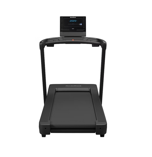 NordicTrack T7 Treadmill viewed from the rear on white background