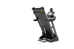 Spirit XT485 ENT Treadmill with Touch Screen folded.