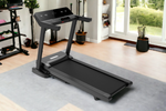York Barbell HT9 Folding Treadmill in room setting