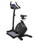 A view from the rear showing the mounting platform on the i.TFB MED Upright Bike. Available from Fitness Options Nottingham.