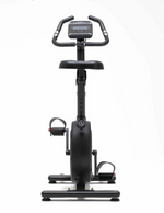 A photo taken from the rear of the York HB7 Upright Bike. Available from Fitness Options. www.fitnessoptions.co.uk