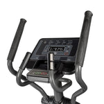 Spirit CE800+ Commercial Elliptical Cross Trainer console and hand grip pulse sensors