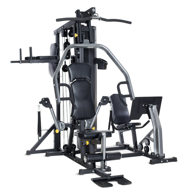 Horizon Torus 5 Gym with clear picture of VKR and Leg Press