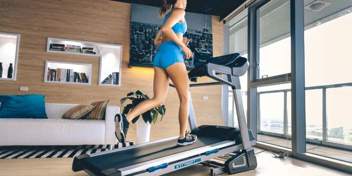 Xterra treadmill in a home gym