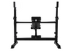 A rear view of the York Barbell C19BB Olympic Bench with leg developer. Avaialble from Fitness Options Nottingham.