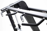 A close up image of the pull up bars on the York C32SM Counter Balanced Smiths machine. Available from Fitness Options Nottingham.