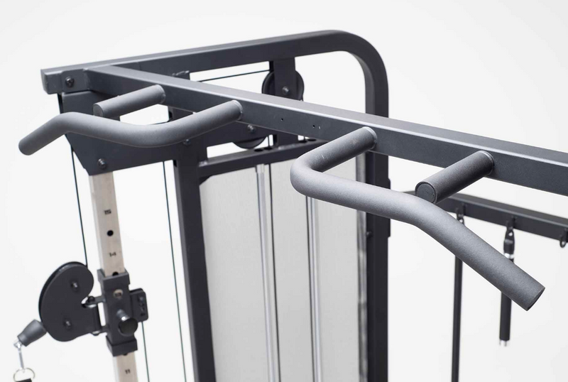 A close up image of the pull up bars onthe York C32FT Functional Trainer. Available from Fitness Options Nottingham.