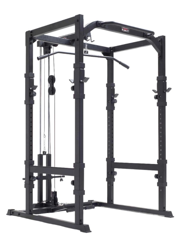 An image showing the York C19P Olympic Power Cage with Low Pulley. Available from Fitness Options Nottingham www.fitnessoptions.co.uk