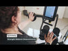 Dyaco Medical 8.5S Recumbent Stepper video showing how it work in a room environment