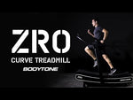NEW Bodytone ZROT4 Light Commercial Curved Treadmill